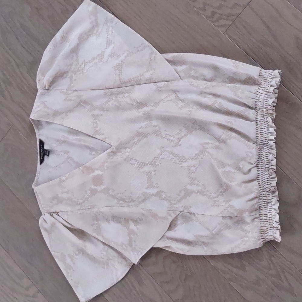 Banana Republic snake print top